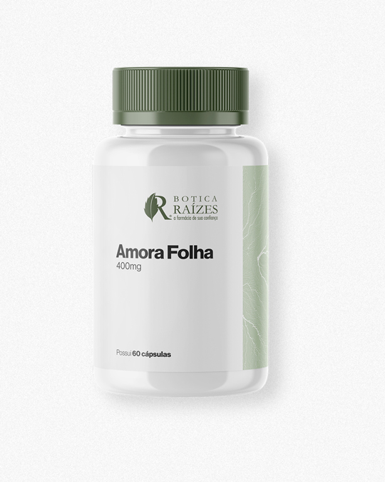 Amora Folha 400mg 60 Cápsulas