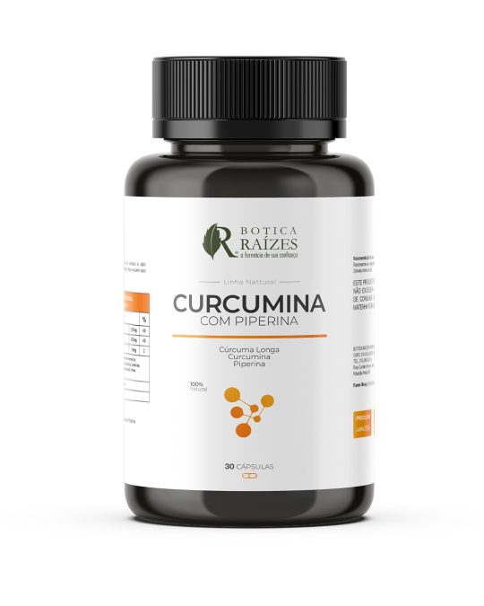 Curcumina com Piperina 30 Cápsulas