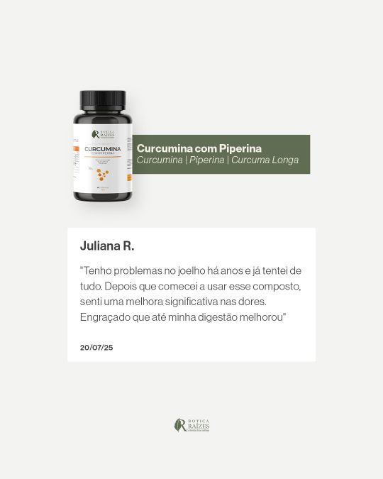 Curcumina com Piperina 60 Cápsulas - Imagem 3