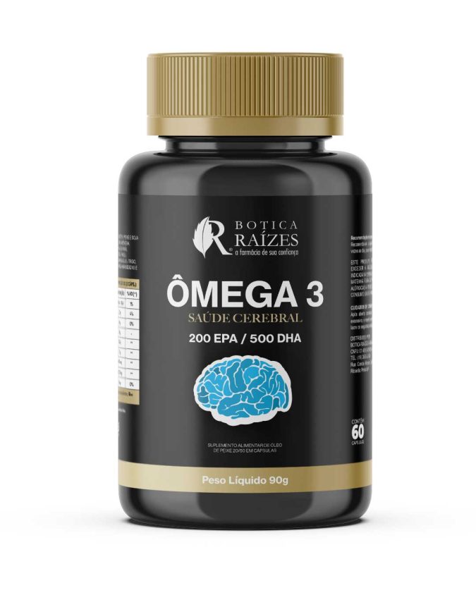 Ômega 3 Cerebral 60 Cápsulas