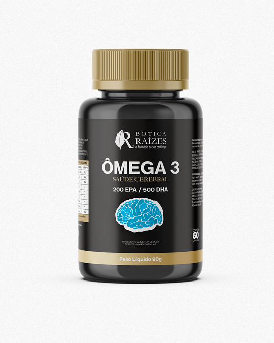 Ômega 3 Cerebral 60 Cápsulas