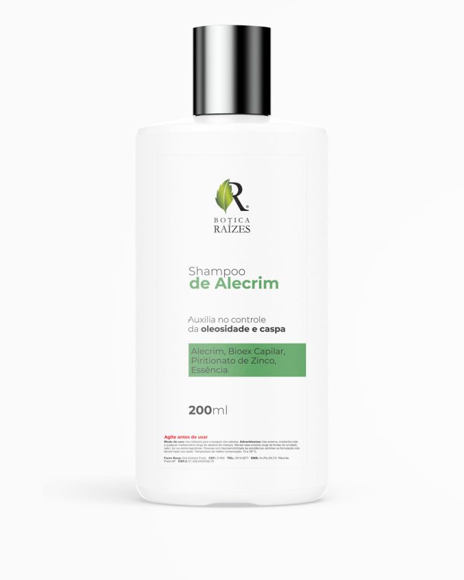 Shampoo de Alecrim 200ml