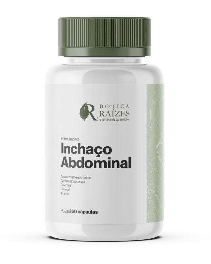 Fórmula para Inchaço Abdominal 60 Cápsulas