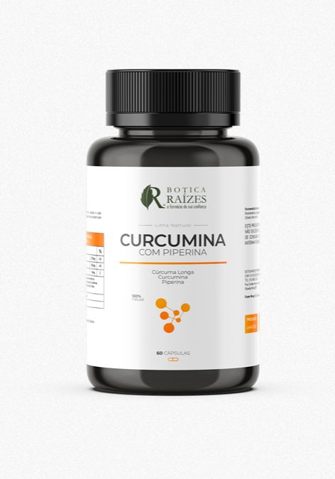 Curcumina com Piperina 30 Cápsulas